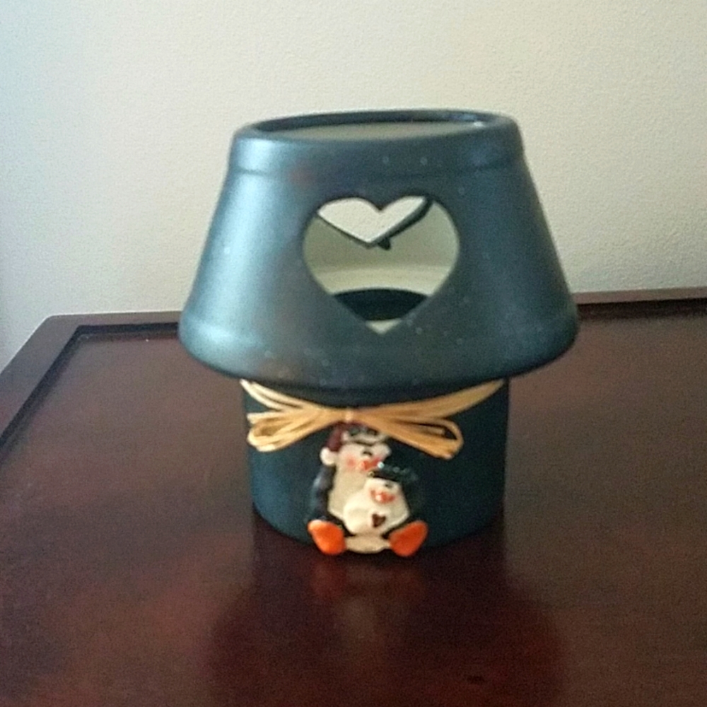 Snowman Candle Lamp